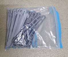 Plastik Heringe mit Absapannband