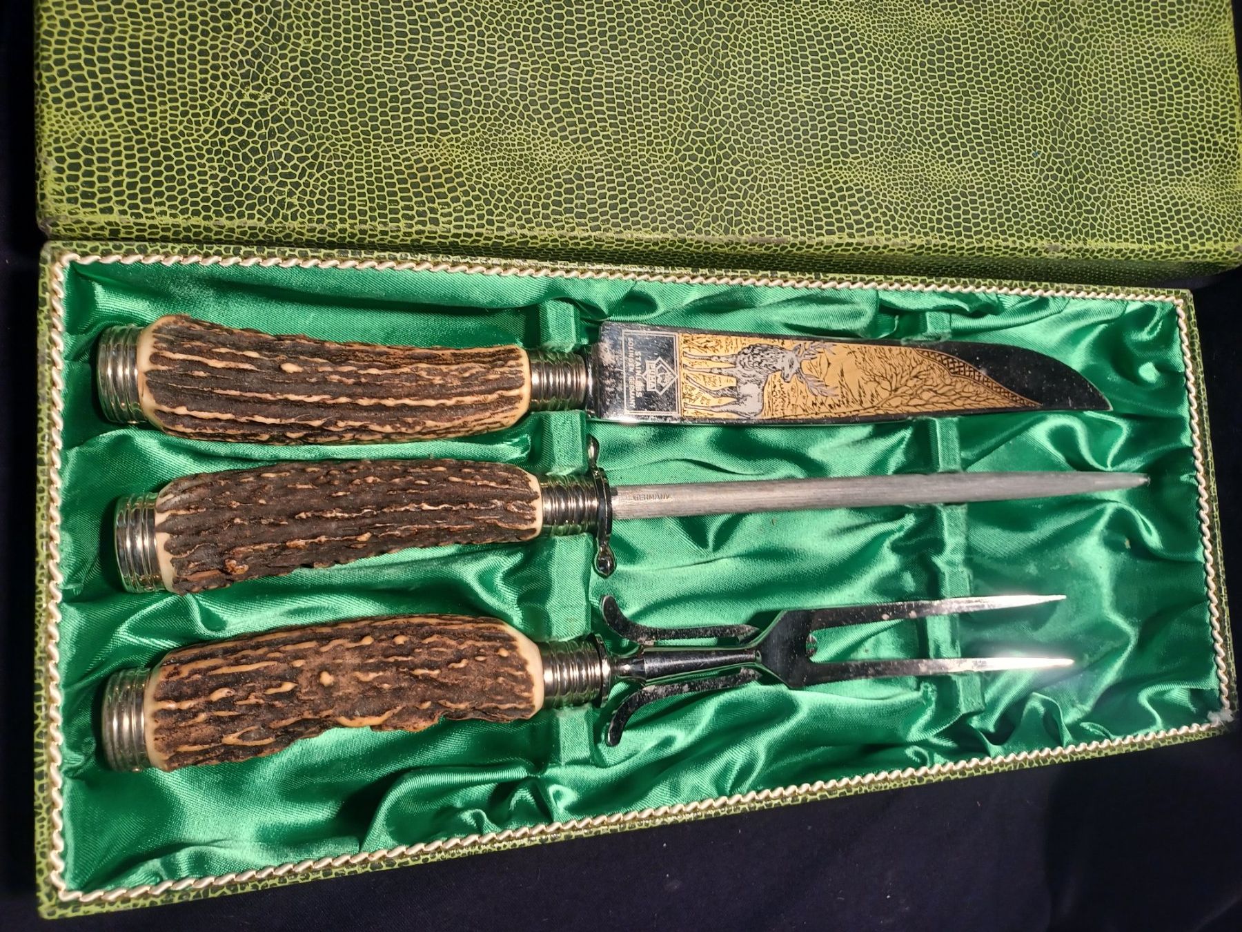Solingen Bestecksets: PUMA Solingen Fleisch-Filetirset Sonderausgabe – Gebraucht aus gais von dun_c2xc 1