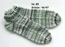 Sneaker - Socken handgestrickt  Gr.46/47  Nr.85