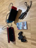 Nintendo Switch Konsole mit Zubehör und Spiele
