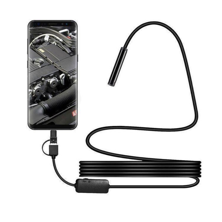 Videocamere: USB Endoskop Kamera - Mini 5,5mm Objekti – Nuovo (secondo la descrizione) da Kirchdorf AG venduto da Restposten110 3