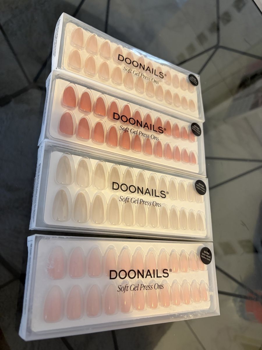 Künstliche Fingernägel: 4 Doonails Soft Gel Press Ons Sets – Neu (gemäss Beschreibung) aus Konolfingen von _sunshine_ 1