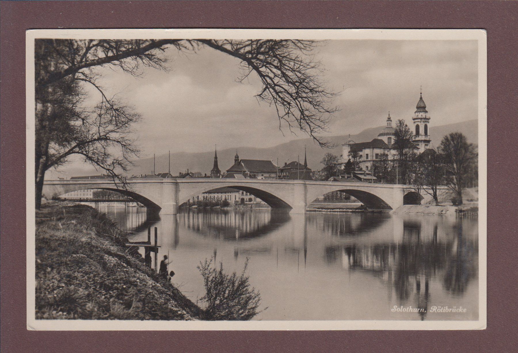 Cartoline postali: SOLOTHURN - Rötibrücke – Usato da Pully venduto da nicecards