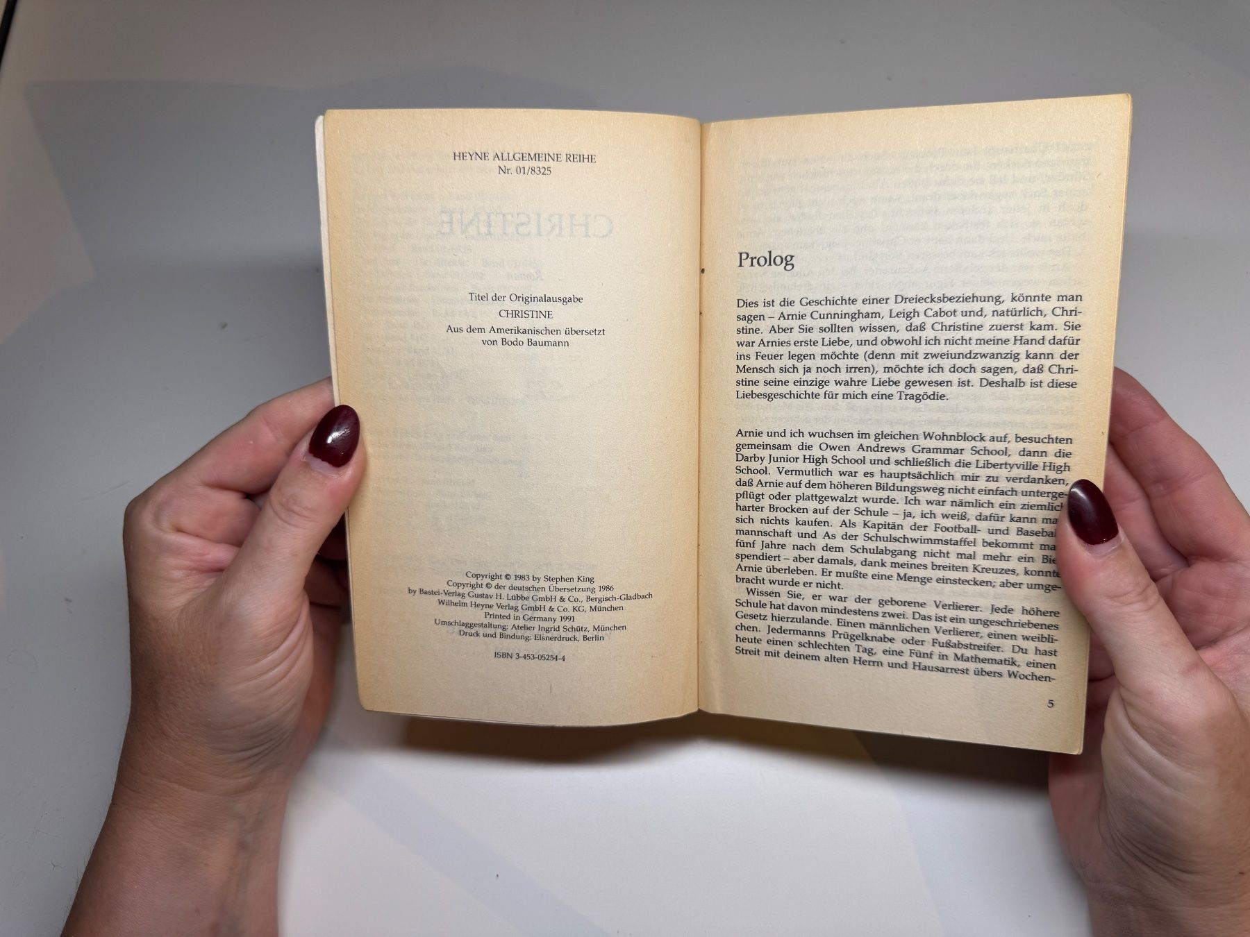 Libri: ROMAN: Stephen King, Christine – Usato da Grosswangen venduto da Deutsche_Romane 3