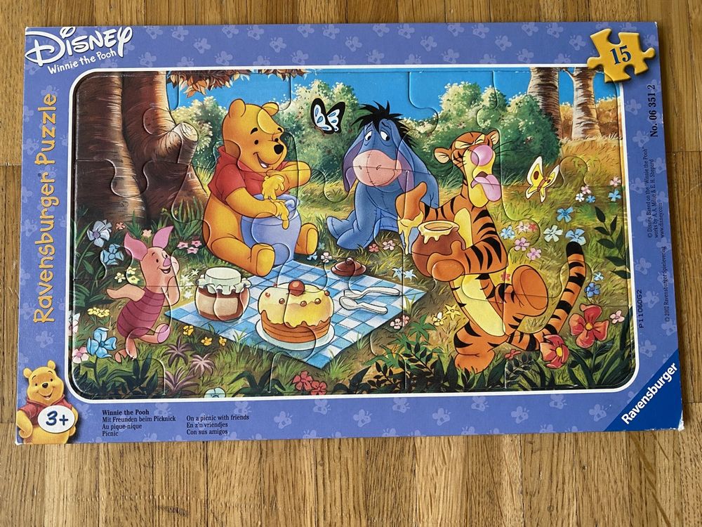Disney Winnie Pooh Puzzle 15 Stück ab 3 Jahren (Gebraucht) in Zürich ...