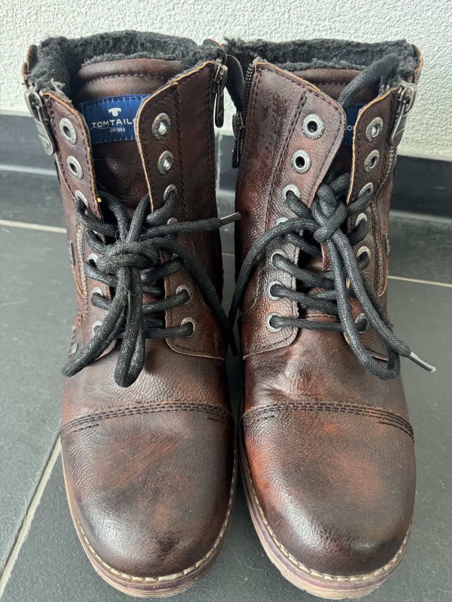 Tom Tailor Scarpe da uomo: Tom Taylor Herren Boots - Grösse 42 – Usato da Gurmels venduto da topsommer 1