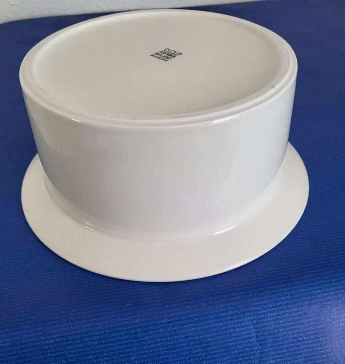 Arabia Porzellan Schüssel 28cm - Weiße Schüssel Für Küche & Tisch