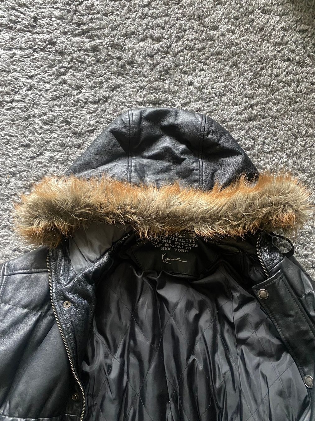 Giacche: Karl Kani Lederjacke, Goose – Usato da Sins venduto da Taschending 7