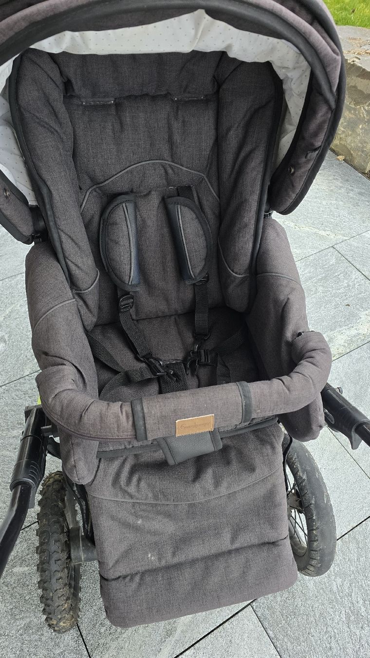 Emmaljunga Carrozzine: Emmaljunga Edge Kinderwagen – Usato da Guschelmuth venduto da lperler 4