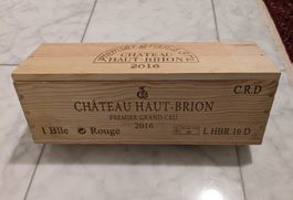 Château Haut-Brion 2016 in Originalholzkiste