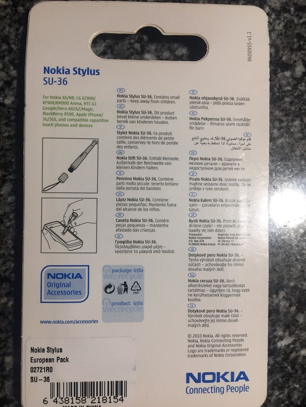 Nokia Telefoni cellulari / Smartphones: Nokia Stylus Stifte – Nuovo e nell'imballaggio originale da Muttenz venduto da bargain_hunter 1