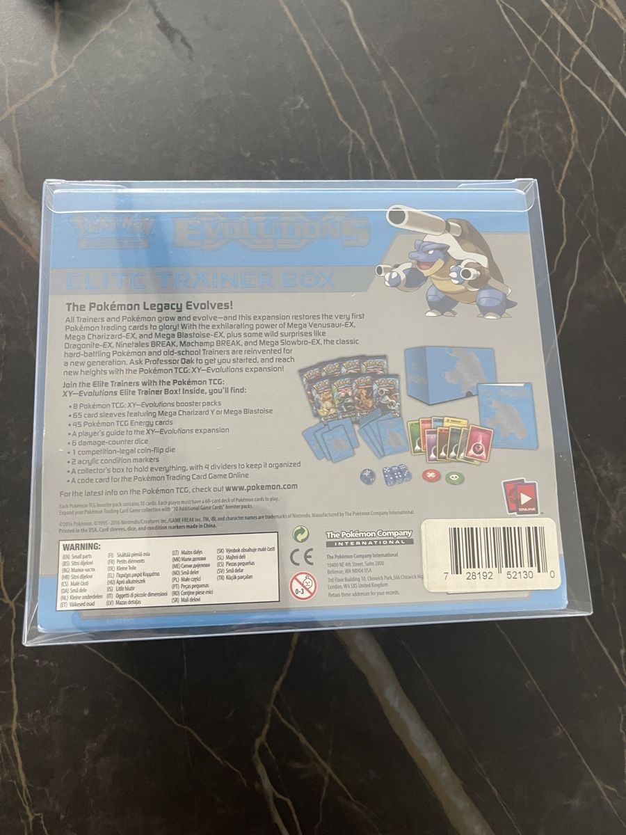 Pokémon Carte collezionabili: Pokemon XY Evoltuions Elite Trainer Box sealed – Nuovo e nell'imballaggio originale da Oberentfelden venduto da Ismail.fenkci 2
