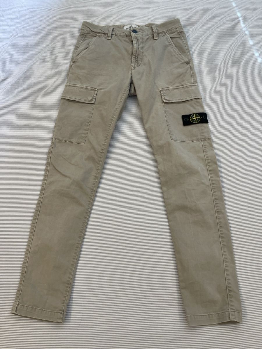 Stone Island Pantaloni: Pantalon stone island junior beige – Usato da Troinex venduto da bor_r92l