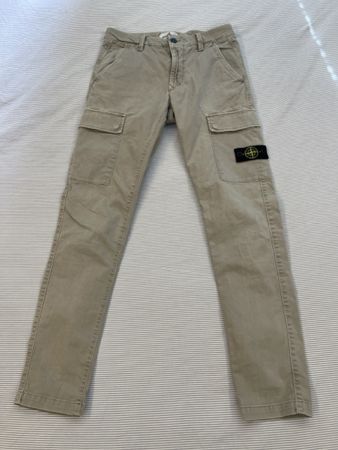 Pantalon stone island junior beige