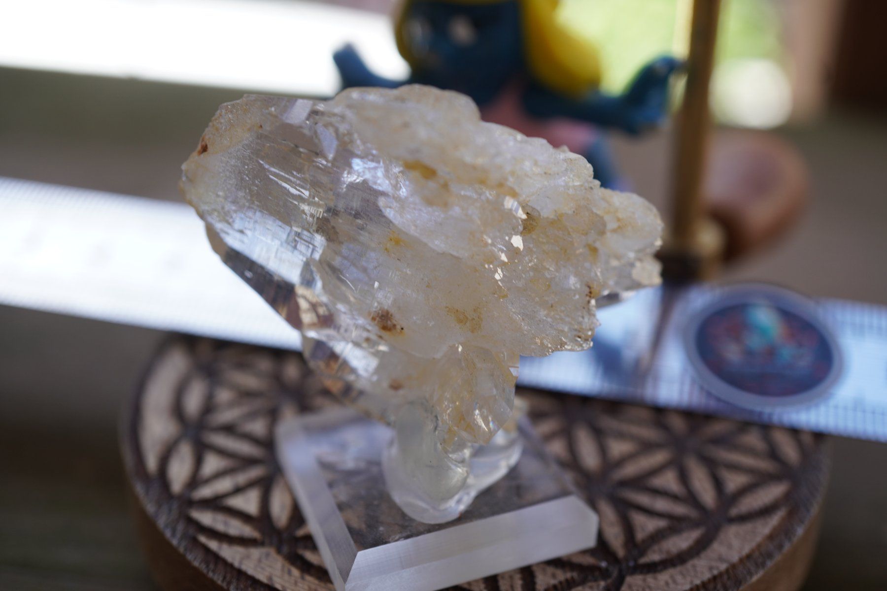 Minerali & Pietre curative: Gewindel Quarz     Räumung Topstone  ab  1.- – Nuovo e nell'imballaggio originale da Eschenbach SG venduto da topstone 1