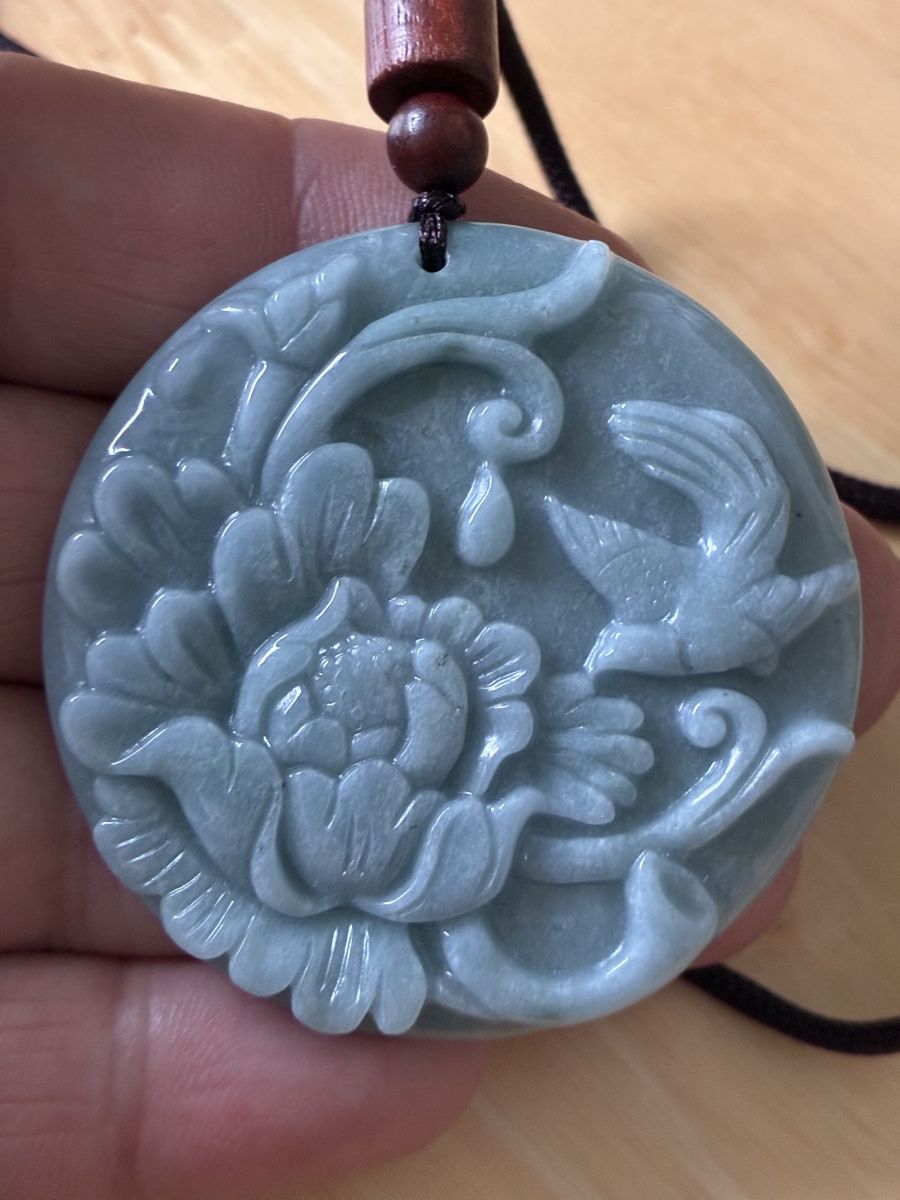Minerali & Pietre curative: Chinese jade stone pendentif – Usato da St-Aubin-Sauges venduto da asianart
