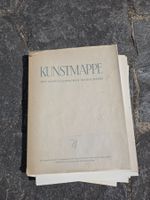 antike Kunstmappe des Schweizerischen Beobachters/Seemanns