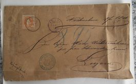 1889 Brief Gemeinderatskanzlei INWYL  nach Luzern