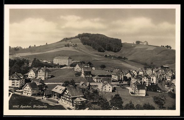 Cartoline postali: AK Speicher, Dorfpartie – Usato da Berlin venduto da bartko-reher