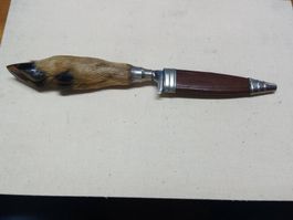 Messer - Vintage - coltello da caccia - "A.W.JB - Solingen"