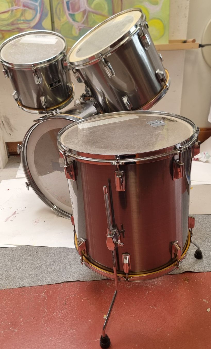 Strumenti musicali: Vintage Drumset – Usato da Langendorf venduto da Schnezu 1