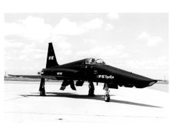 Pressefoto RF-5E TigerEye Prototyp Northrop auf Kodak Papier