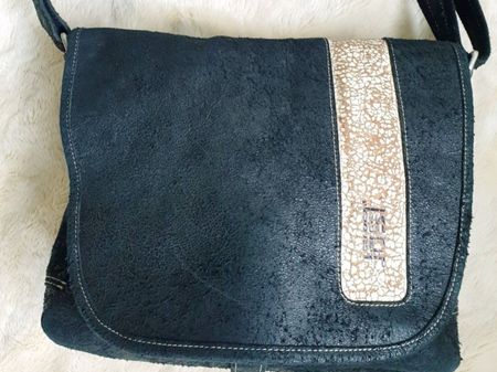 LEDERTASCHE BAG JOST SCHWARZ LEDER SPORTLICH TASCHE TOP BUIS