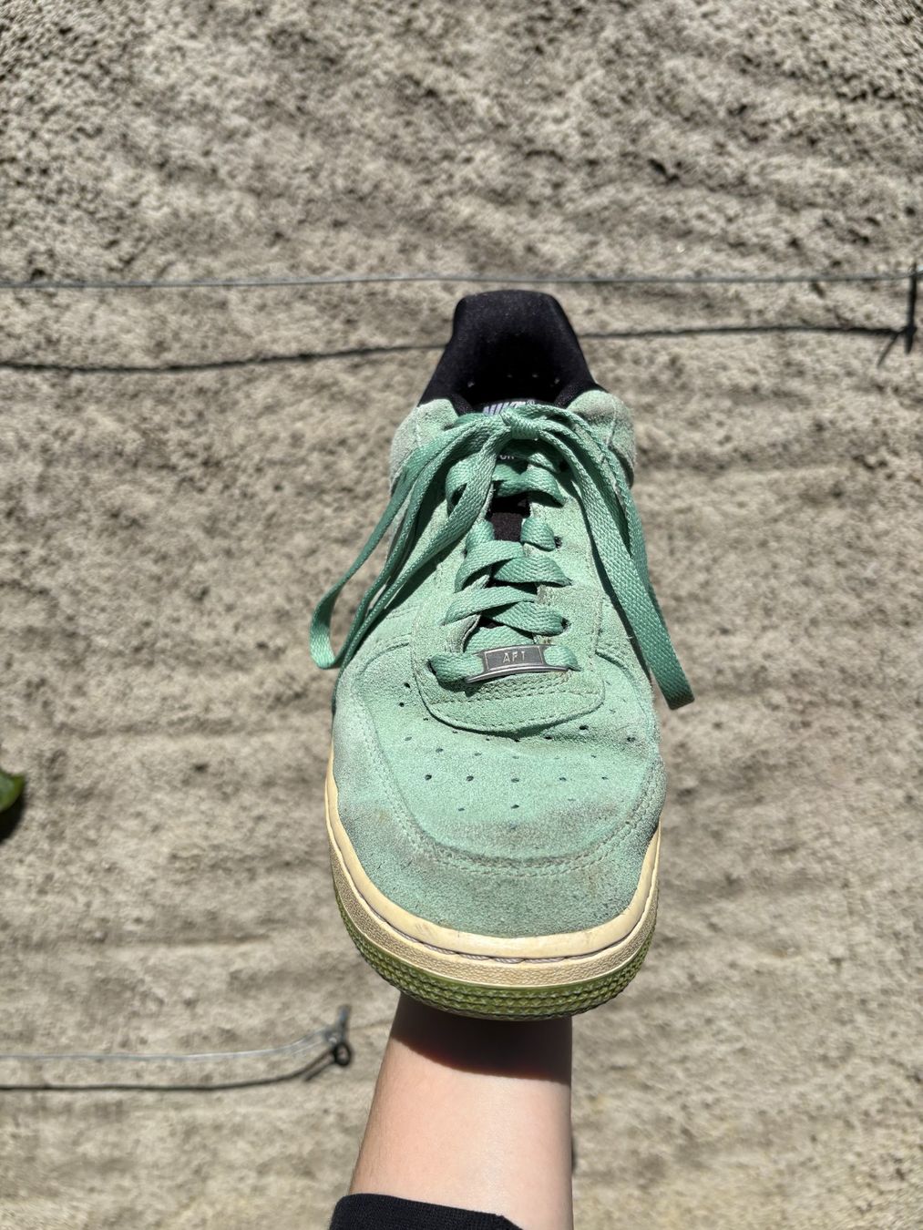 Nike Scarpe da donna: Nike AF1 Airforce 1 mint wildleder – Usato da Wittnau venduto da cel_j8w9 2