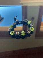 Bracelet de perles Swarovski et pierres hématite
