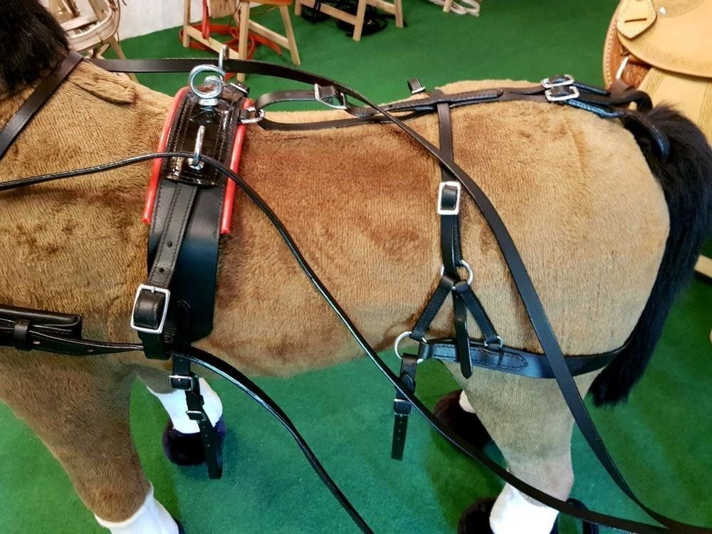Briglie & Cavezze: Mini Shetty Geschirr Einspänner Minishetty nach Mass! – Nuovo e nell'imballaggio originale da Hinterforst venduto da Elfrasty 2