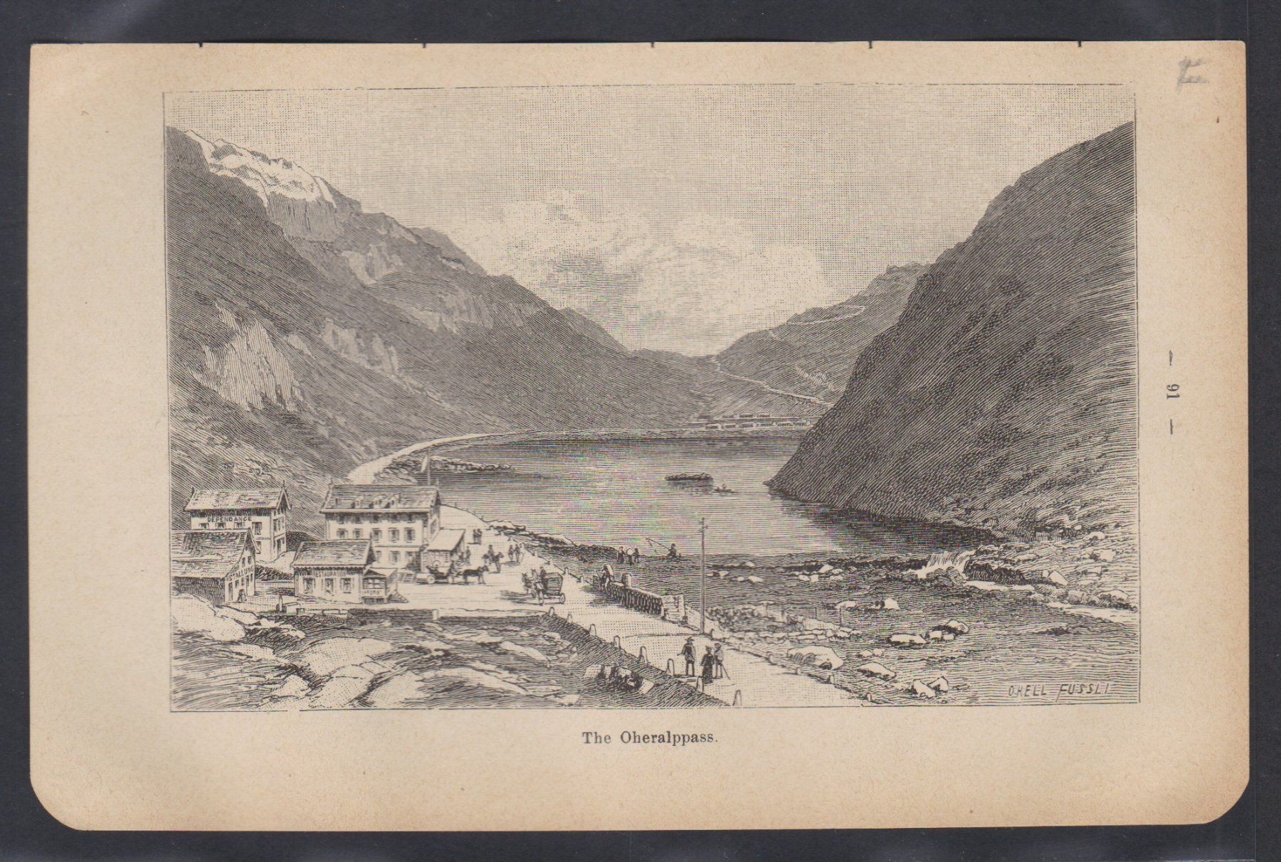 Foto & Immagini: Oberalp  +   Hospenthal  UR   -   altes Bild – Usato da Vitznau venduto da Mina60 1