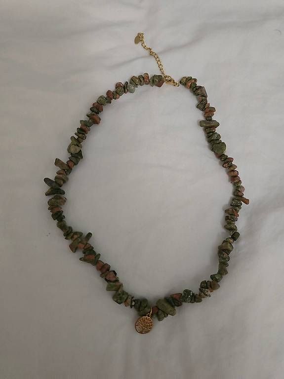 Catenine: Collier unakite – Usato da Cheseaux-Lausanne venduto da Ana_Gandarinho 1