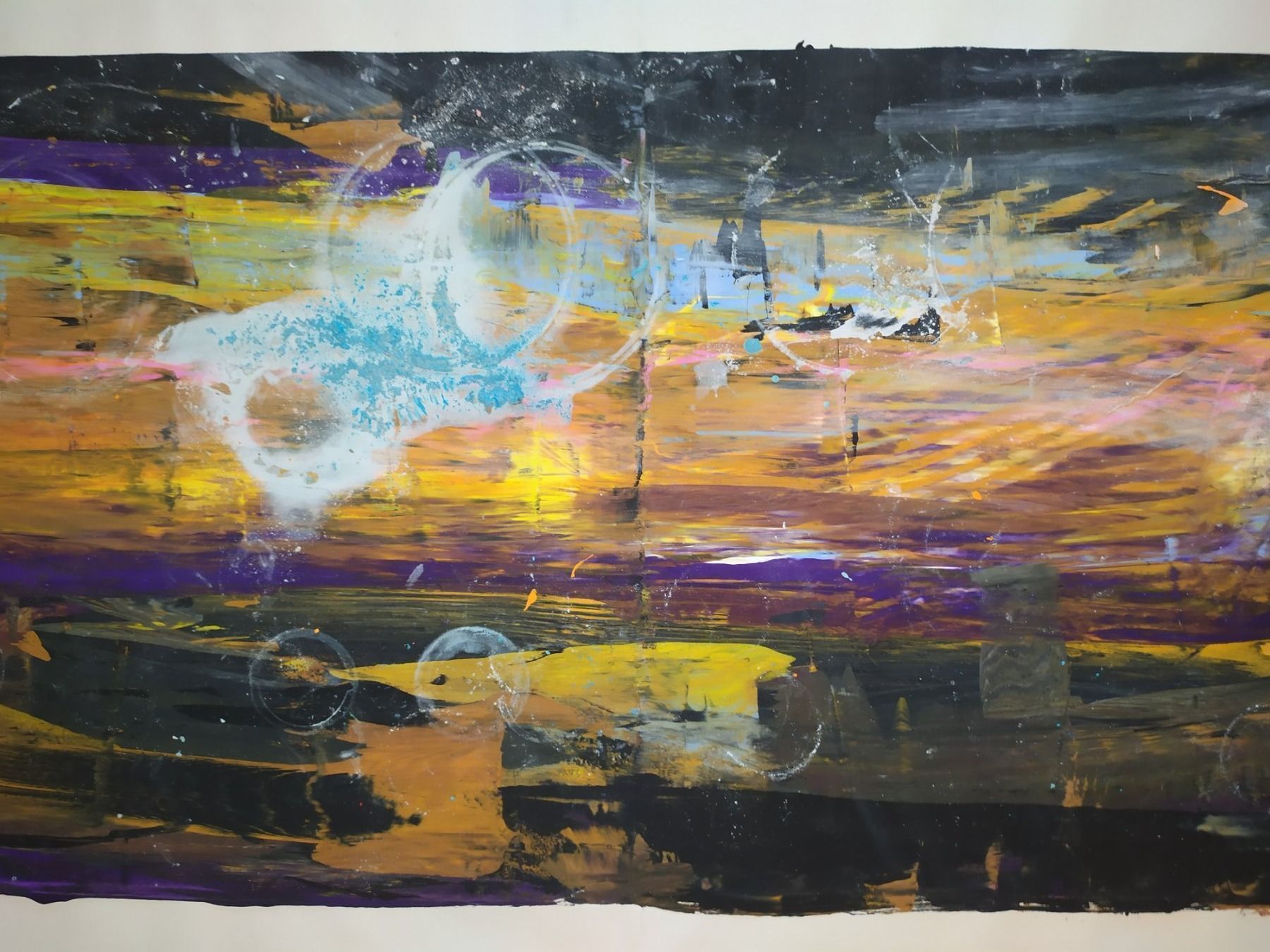 Dipinti: ART BRUT:  | " GALACTIC A" | Outsiderart – Nuovo (secondo la descrizione) da Aarau venduto da Unikumlis_ArtBrut 1