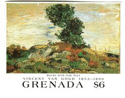 Block "Malerei. Vincent van Gogh". Grenada