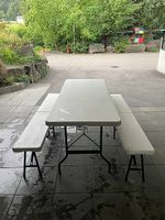 Campingtischgarnitur klappbar