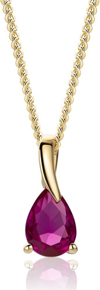 Catenine: Halskette gelbgold und Rubin – Nuovo e nell'imballaggio originale da Hemmental venduto da Schmuckwelt2 1