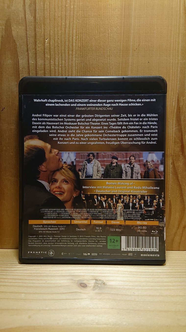Tutti i DVDs: DAS KONZERT Blu-Ray mit Alexei Guskov – Usato da Wilderswil venduto da Exebub 1