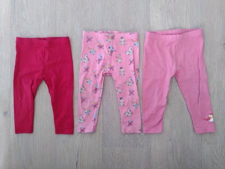 3 Leggins Grösse 74/80