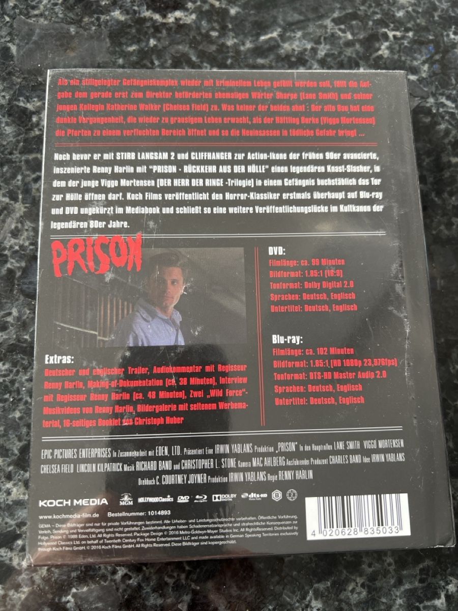 Tutti i DVDs: Prison 3 Disc Mediabook OVP – Nuovo e nell'imballaggio originale da Buckten venduto da Dominoluna 2