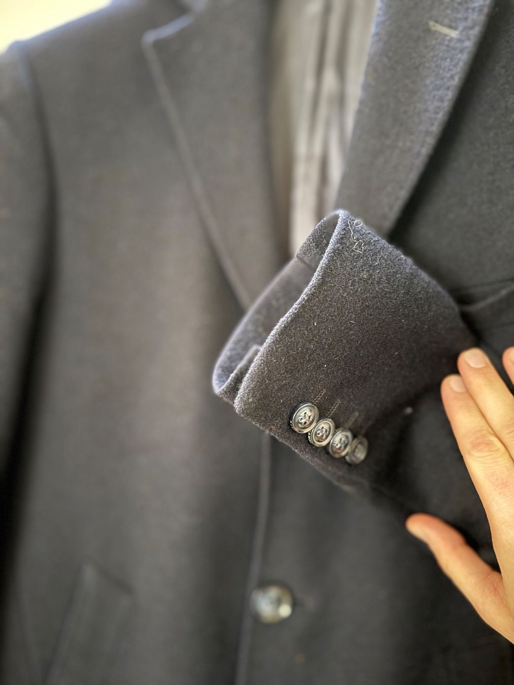 Mäntel: Navy Businessmantel Grösse 46 – Gebraucht aus Bern von SartorialStreet 3