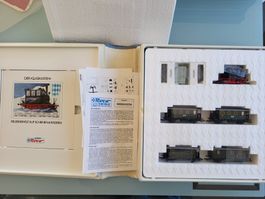 H0  ROCO  43030  DB  Set Dampflok mit 4 Wagen  NEU !