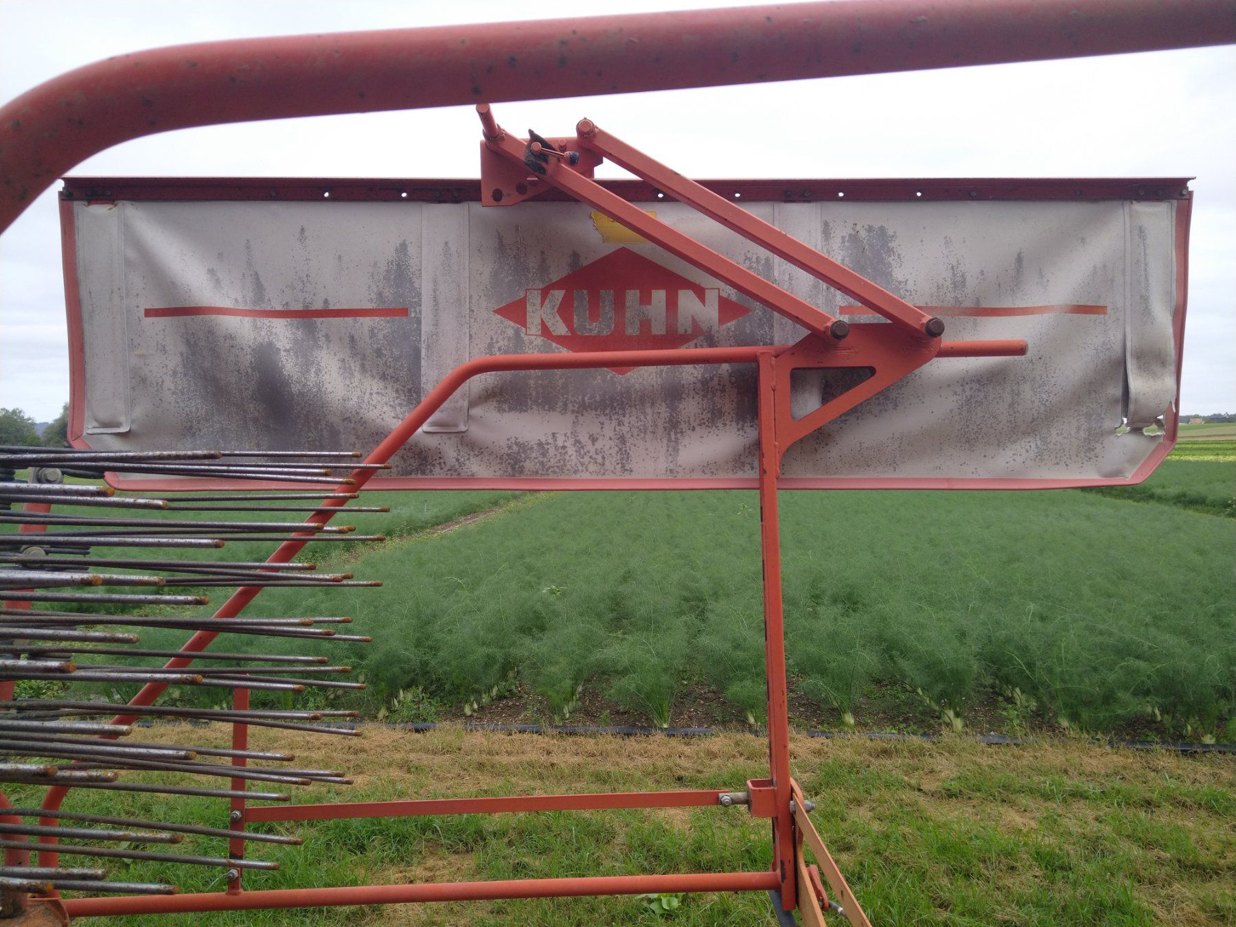 Kuhn Raccolta foraggio grezzo: Kuhn Kreiselschwader – Difettoso da Ramsen venduto da Lakman11 3
