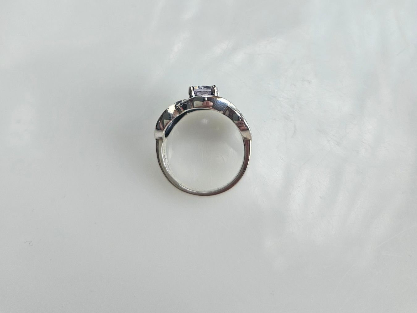 Anelli: Silberring mit Amethyst Grösse 56 – Nuovo (secondo la descrizione) da Winterthur venduto da ste_tcx5 4