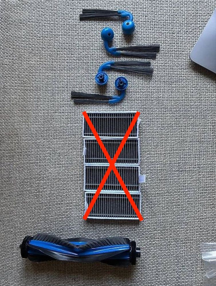 Aspirapolveri & Accessori: Ecovacs Deebot Ersatzteile Set – Nuovo (secondo la descrizione) da Zürich venduto da el_nota