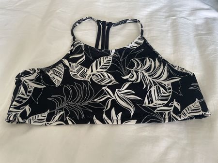 C&A Bikini Top Gr. 158/164, Schwarz/Weis