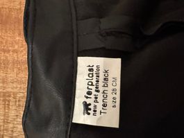 Schwarzer Hunde Regenmantel, Ferplast, Grösse 28cm Top! Neu!