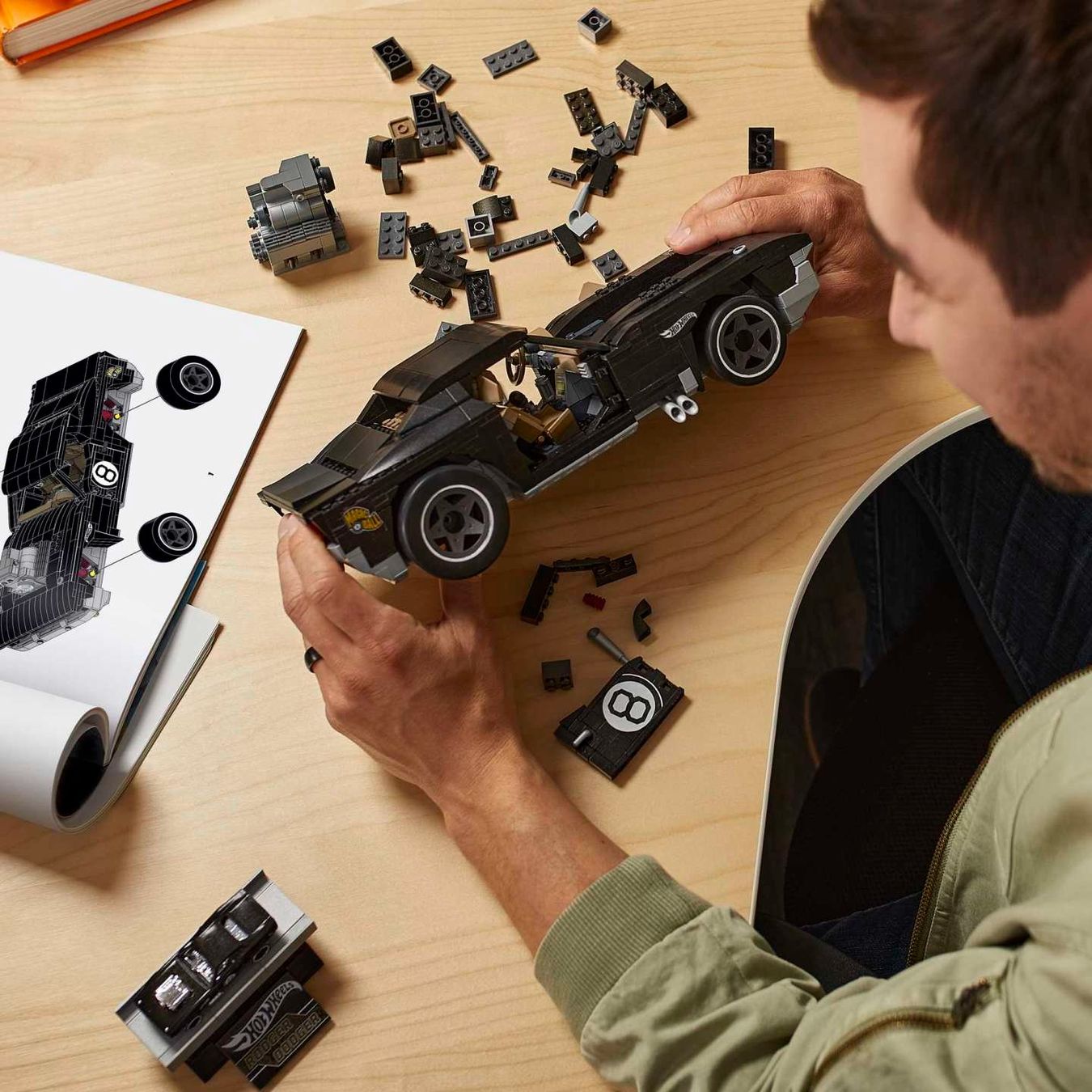Mega Baukästen: Mega Construx Hot Wheels Collector Rodger Dodger HDJ98 – Neu und originalverpackt aus Basadingen von NekoBricks 3