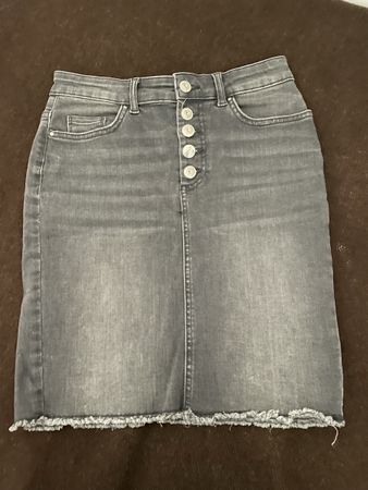 Jeansrock  „Only“ Gr S grau 