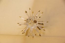 Igelfisch / Kugelfisch aus Glas, ca. 9cm