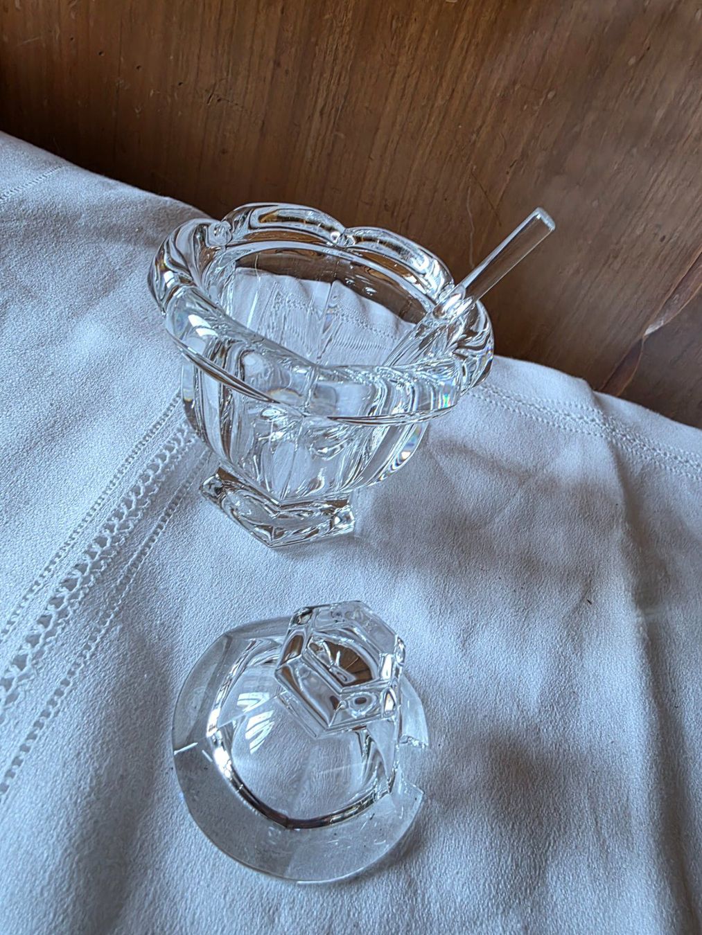 Baccarat Bicchieri: Glas Schale Senf Glas Baccarat – Usato da Walterswil BE venduto da Lonitti 1